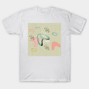 Retro Eames-Era Atomic Inspired 5 T-Shirt